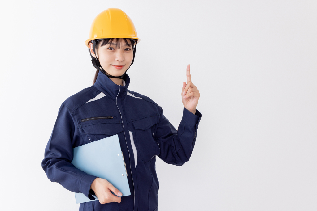 業者の女性